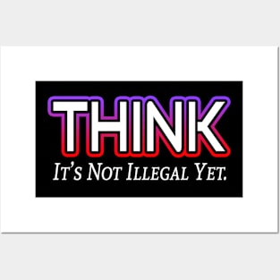 Think it's not illegal yet. Posters and Art